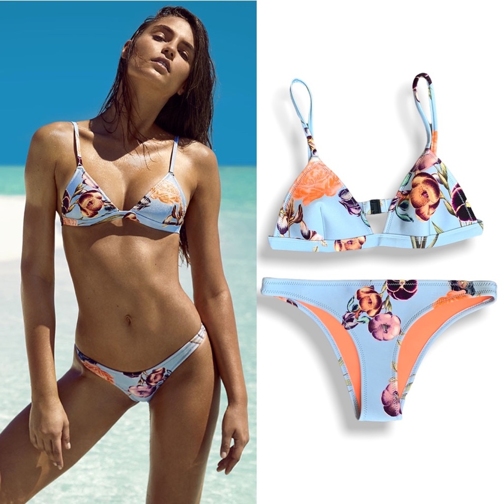 Triangl Petra Bikini, Lilac Small Medium